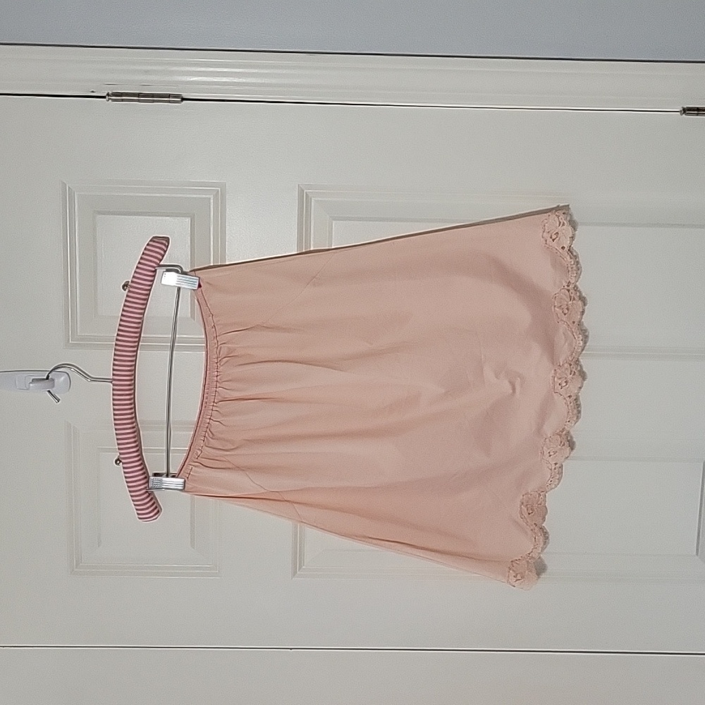 🔴SOLD🔴 Vintage Hand Dyed Half Slip in Desert Rose - Picture 1 of 15
